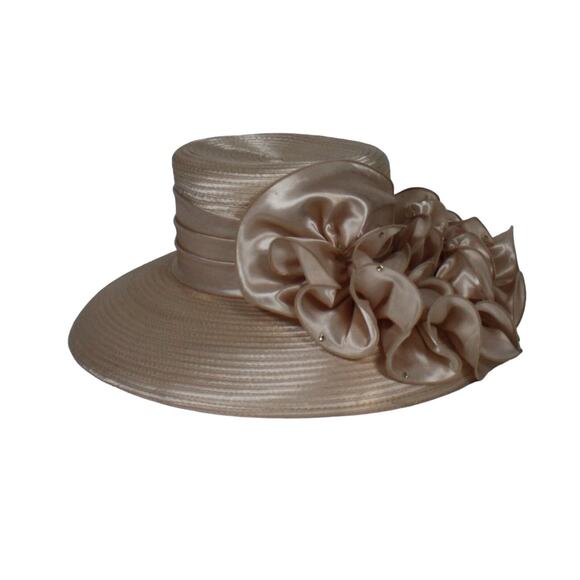 KaKyCo Hat Perfect for Easter with Large Brim and Bow Size 57 cm. main image 11